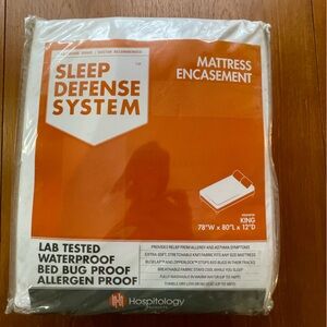 Mattress Encasement: King Size, Excellent